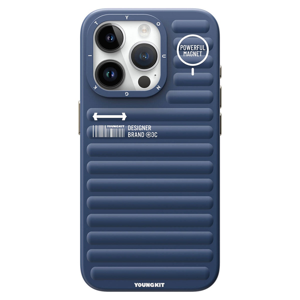 Apple iPhone 15 Pro Max Uyumlu Kılıf Mat Renkli Tasarım YoungKit Original Serisi Kapak