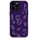Apple iPhone 14 Pro Uyumlu Kılıf M-safe Şarj Özellikli Desenli Youngkit Plaything Serisi Kapak