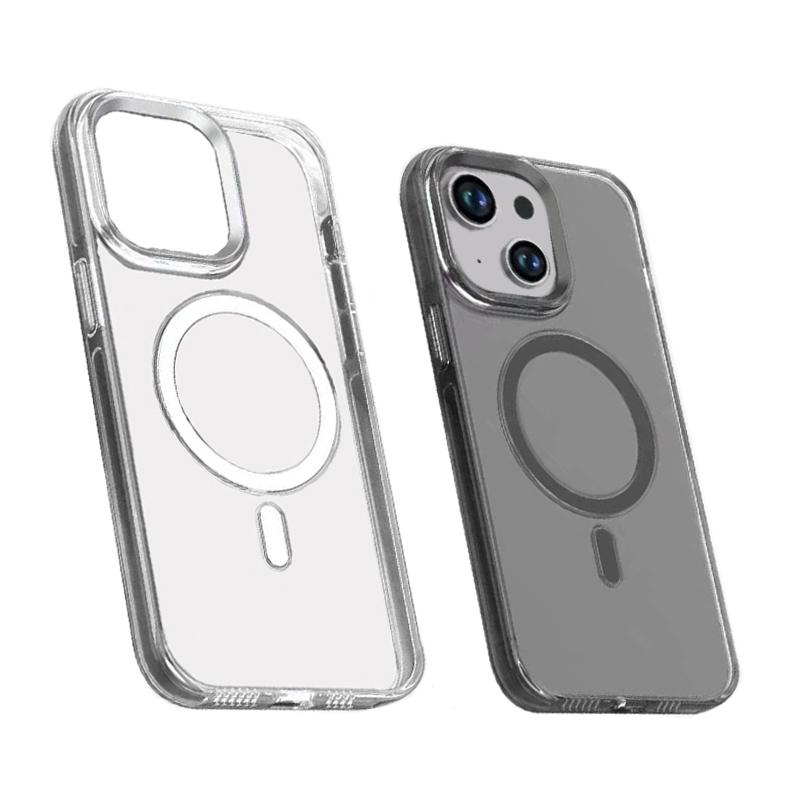 [RNZ-TA94067] Apple iPhone 15 Plus Uyumlu Kılıf Zore Wireless Şarj Özellikli Şeffaf Efsane Kapak