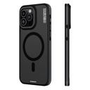 Apple iPhone 15 Pro Uyumlu Kılıf M-safe Şarj Özellikli Youngkit Rock Sand Serisi Kapak