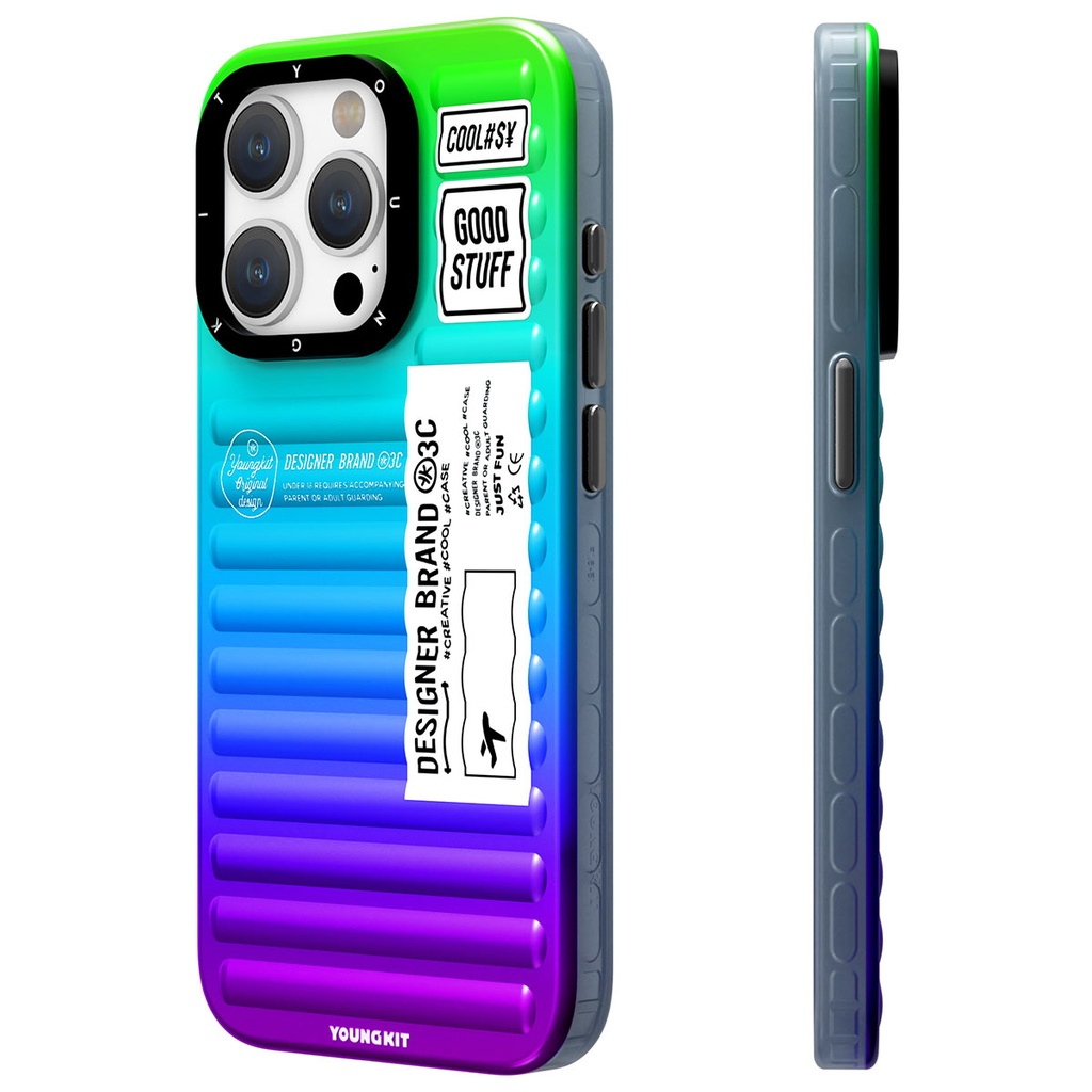 Apple iPhone 15 Pro Max Uyumlu Kılıf YoungKit The Secret Color Serisi Kapak
