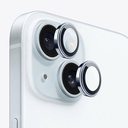 Apple iPhone 15 Uyumlu ​​Wiwu Lens Guard Metal Kamera Lens Koruyucu