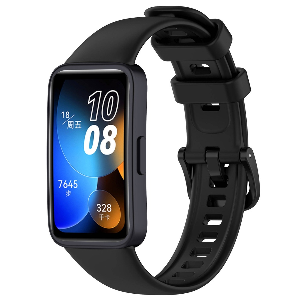 [RNZ-TA94304] Huawei Band 8 Uyumlu Zore Klasik Kordon (Siyah)