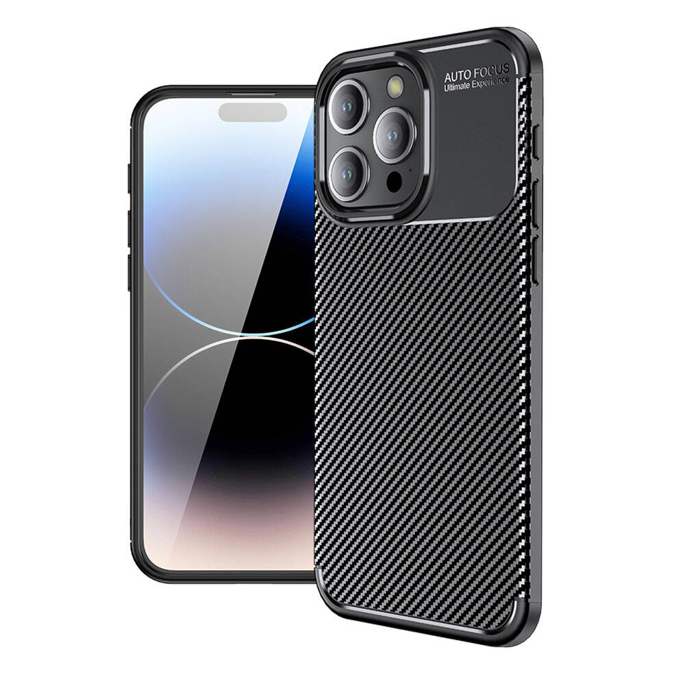 [RNZ-TA95374] Apple iPhone 15 Pro Uyumlu Kılıf Zore Negro Silikon Kapak