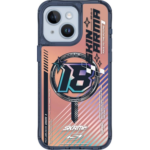 Apple iPhone 15 Uyumlu SkinArma M-safe Şarj Özellikli Sticker Yapıştırmalı Drift Kapak