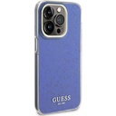 Apple iPhone 15 Pro Max Uyumlu Kılıf Guess Orjinal Lisanslı Yazı Logolu Mirror Disco Kapak