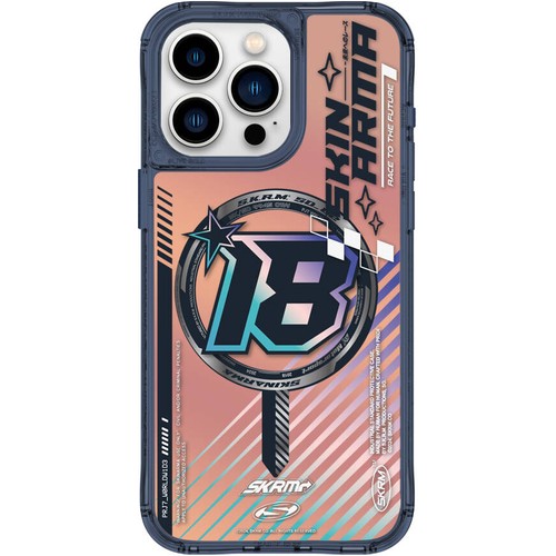 Apple iPhone 15 Pro Uyumlu SkinArma M-safe Şarj Özellikli Sticker Yapıştırmalı Drift Kapak