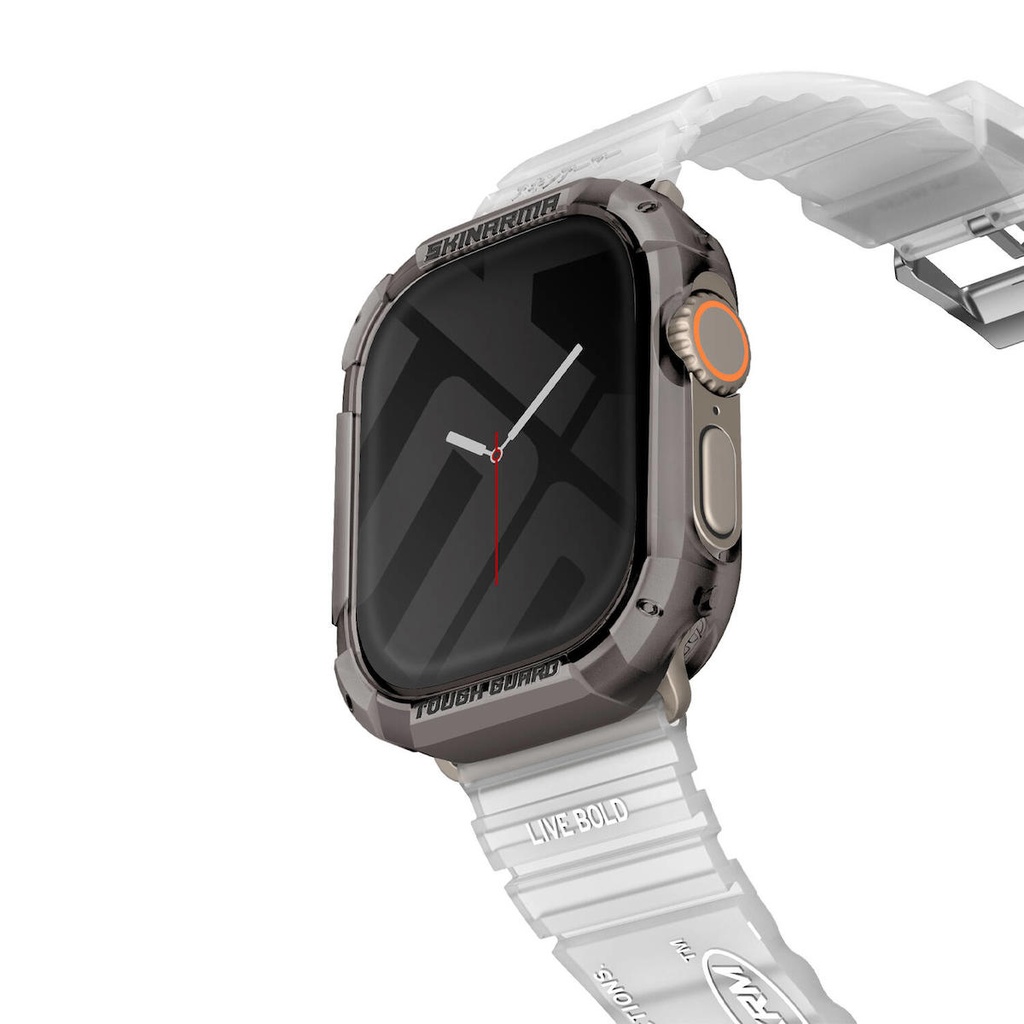 Apple Watch Ultra 49mm Uyumlu SkinArma Kurono Buzlu Tasarım Sert PC Kasa Koruyucu