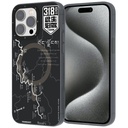 Apple iPhone 15 Pro Uyumlu Kılıf M-safe Şarj Özellikli Youngkit 318 Road Serisi Kapak