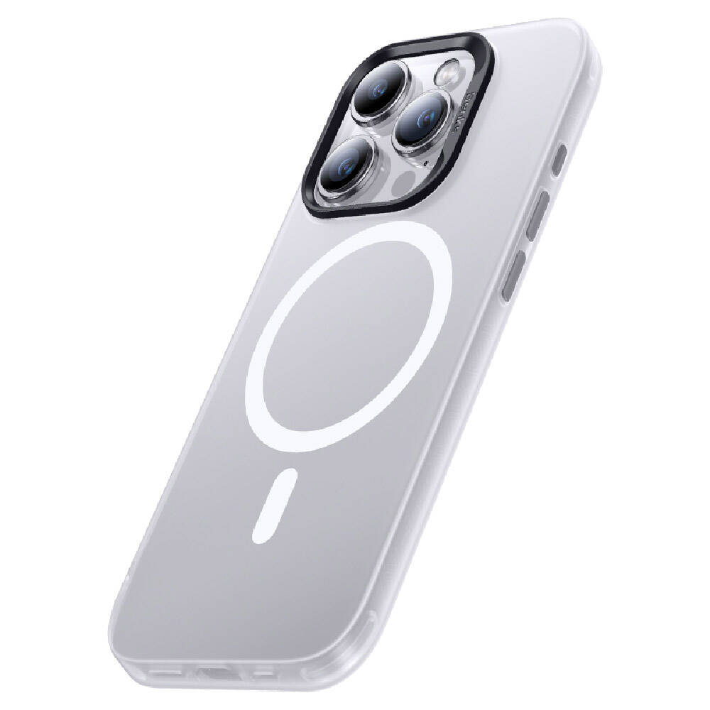 Apple iPhone 15 Pro Uyumlu Kılıf M-safe Şarj Özellikli Benks Lucid Armor Kapak