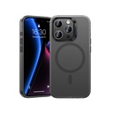 Apple iPhone 15 Pro Uyumlu Kılıf M-safe Şarj Özellikli Benks Lucid Armor Kapak