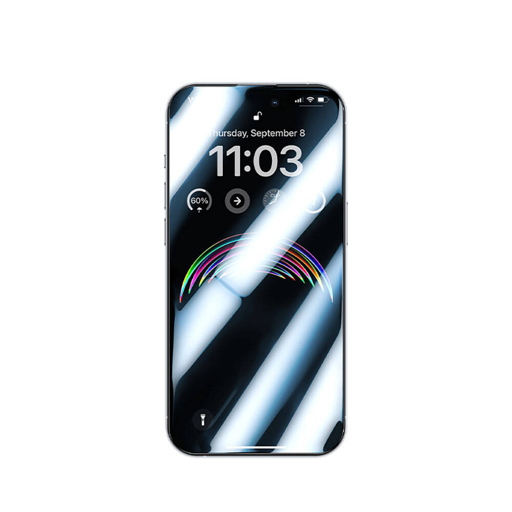 [RNZ-TA94139] Apple iPhone 15 Pro Max Uyumlu Benks Anti-Dust Toz Önleyici Özellikli Gaming Ekran Koruyucu