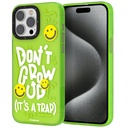 Apple iPhone 15 Pro Max Uyumlu Kılıf Desenli Youngkit Happy Hearth Serisi Kapak