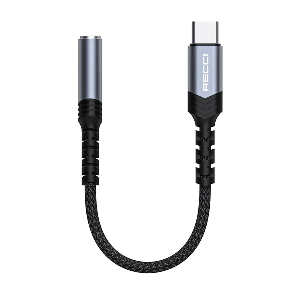 [ZTA94228] Recci RDS-A25 3.5mm to Type-C Audio Kablo