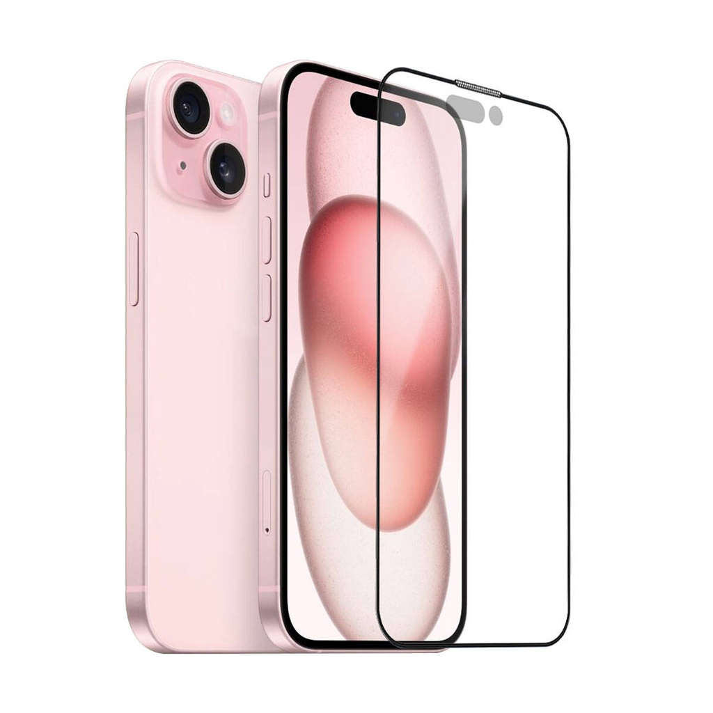 Apple iPhone 15 Plus Uyumlu Wiwu iVista Screen Matte Ultra Güçlü Temperli Mat Ekran Koruyucu