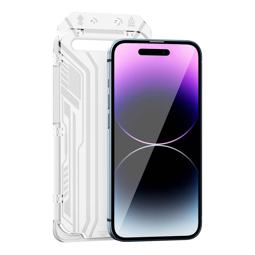 [RNZ-TA94367] Apple iPhone 15 Pro Max Uyumlu Wiwu SQ-005 Easy İnstall iVista Super Hardness Ekran Koruyucu