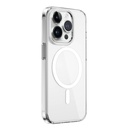 Apple iPhone 15 Pro Uyumlu Kılıf Wiwu FYY-014 M-safe Şarj Özellikli Şeffaf Kapak
