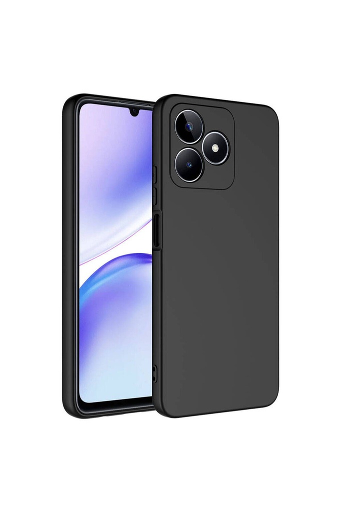 [RNZ-TA94556] Realme C53 Uyumlu Kılıf Zore Mara Lansman Kapak (Siyah)