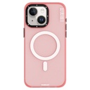 Apple iPhone 15 Uyumlu Kılıf M-safe Şarj Özellikli Youngkit Colored Sand Serisi Kapak