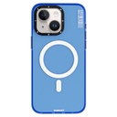 Apple iPhone 15 Uyumlu Kılıf M-safe Şarj Özellikli YoungKit Crystal Color Serisi Kapak