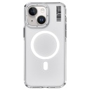Apple iPhone 15 Uyumlu Kılıf M-safe Şarj Özellikli Şeffaf Youngkit Crystal Shield Serisi Kapak
