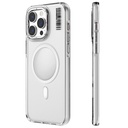 Apple iPhone 15 Pro Max Uyumlu Kılıf M-safe Şarj Özellikli Şeffaf Youngkit Crystal Shield Serisi Kapak