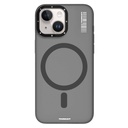 Apple iPhone 15 Uyumlu Kılıf M-safe Şarj Özellikli Youngkit Hidden Sand Serisi Kapak