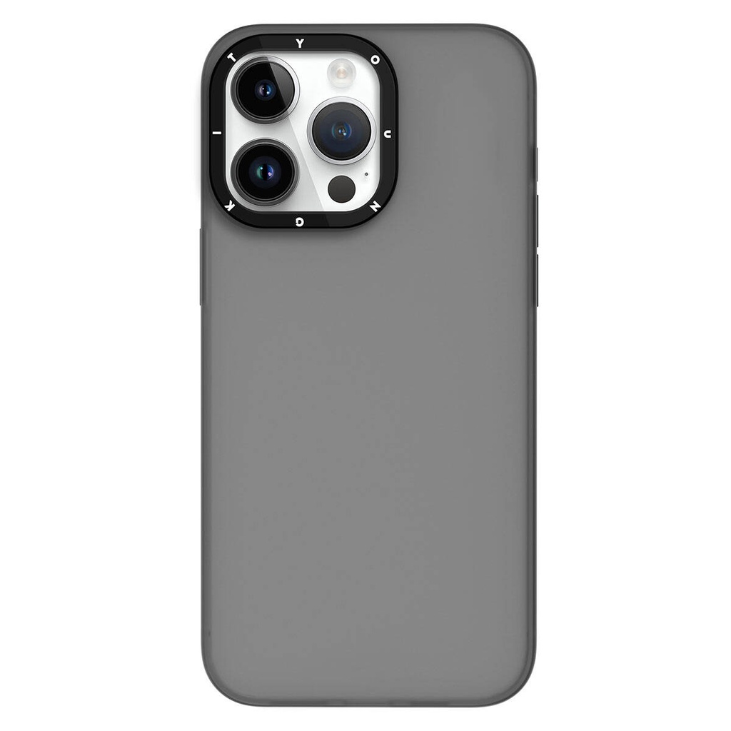 Apple iPhone 15 Pro Max Uyumlu Kılıf Buzlu Mat Tasarım Youngkit Hidden Sand Serisi Kapak