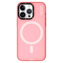Apple iPhone 15 Pro Uyumlu Kılıf M-safe Şarj Özellikli Youngkit Hidden Sand Serisi Kapak
