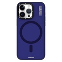 Apple iPhone 15 Pro Max Uyumlu Kılıf M-safe Şarj Özellikli Youngkit Hidden Sand Serisi Kapak