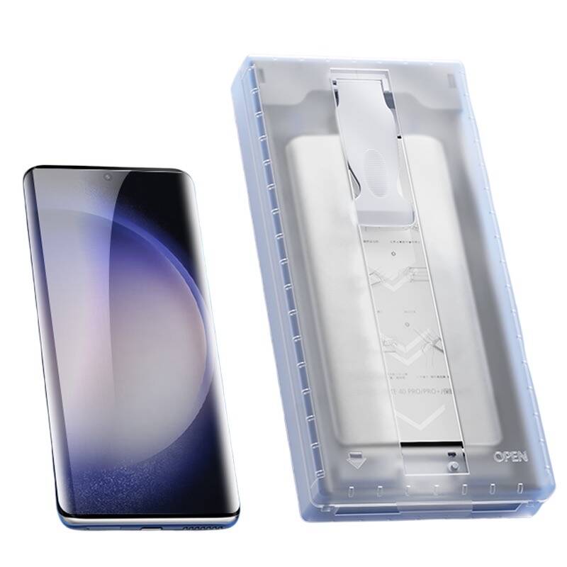 [RNZ-TA97950] Samsung Galaxy S22 Ultra Uyumlu Zore Uygulama Aparatlı 6in1 Easy Body Ekran Koruyucu