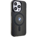 Apple iPhone 15 Pro Max Uyumlu Kılıf BMW M-safe Şarj Özellikli Transparan IML Signature Orjinal Lisanslı Kapak