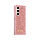 Samsung Galaxy Z Fold 5 Uyumlu Kılıf Guess Orjinal Lisanslı Yazı Logolu Glitter Script Kapak