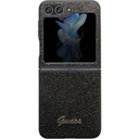 Samsung Galaxy Z Flip 5 Uyumlu Kılıf Guess Orjinal Lisanslı Yazı Logolu Glitter Script Kapak