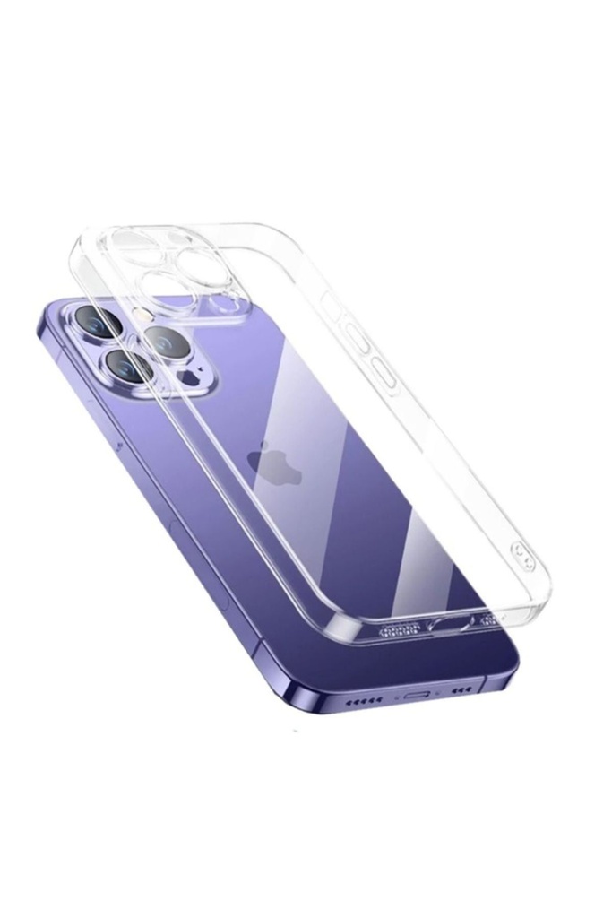 Apple iPhone 14 Pro Uyumlu Kılıf Şeffaf Sert PC Zore Vayt Kapak
