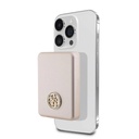 Guess Orjinal Lisanslı M-safe Şarj Özellikli Taşlı 4G Logolu Powerbank 3000mAh 5W