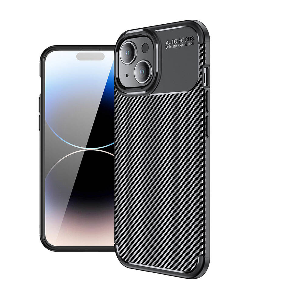 [RNZ-TA95372] Apple iPhone 15 Uyumlu Kılıf Zore Negro Silikon Kapak