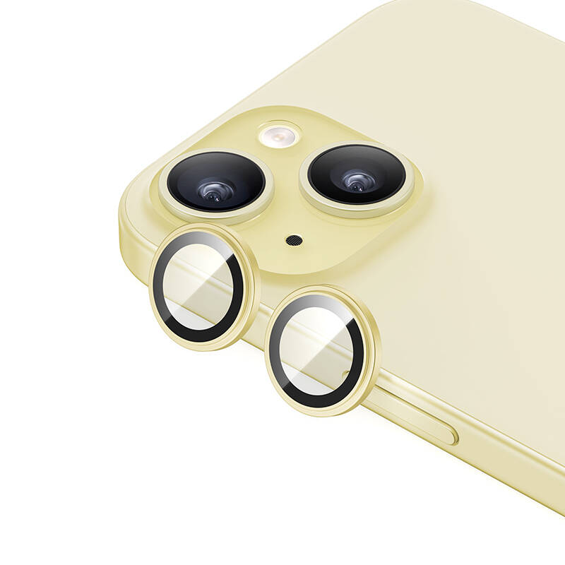 Apple iPhone 15 Plus Uyumlu ​Benks King Kong Corning Kamera Lens Koruyucu