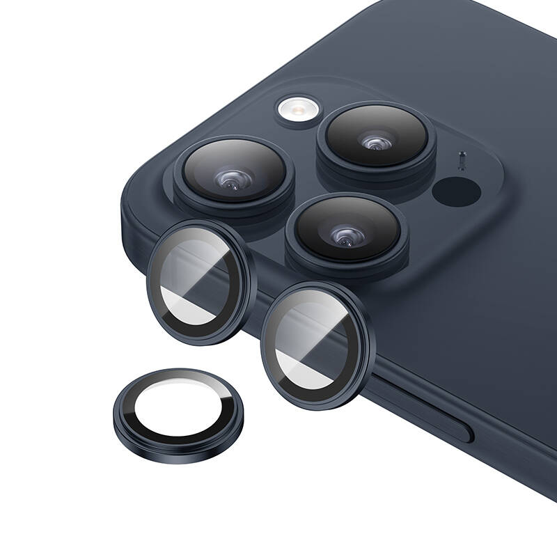 Apple iPhone 15 Pro Uyumlu ​Max Benks King Kong Corning Kamera Lens Koruyucu