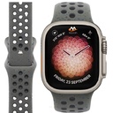 Apple Watch 44mm Uyumlu Kordon Silikon Esnek Yumuşak Delikli Spor KRD-02 Kayış