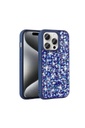 Apple iPhone 15 Pro Uyumlu Kılıf Parlak Taşlı Tasarım Zore Linea Diamond Kapak