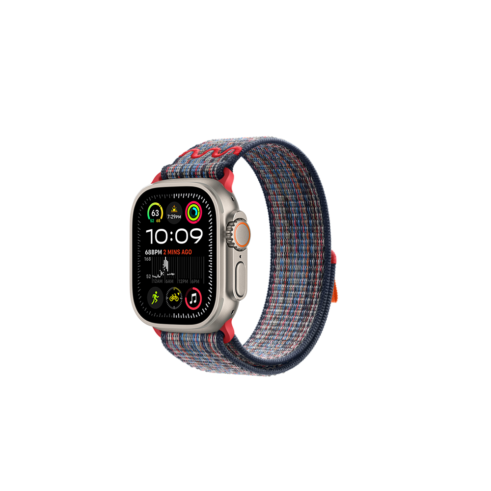 Apple Watch Ultra 49mm Uyumlu KRD-91 Hasır Kordon Strap Kayış