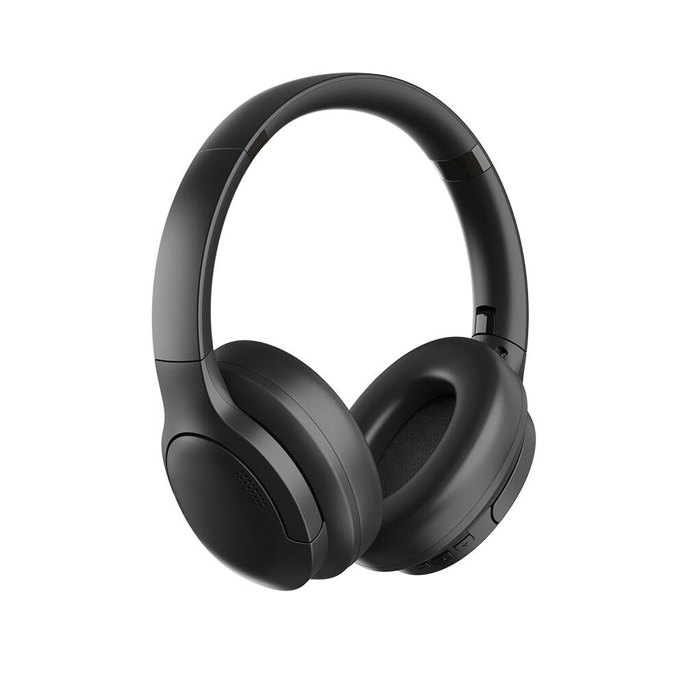 [RNZ-TA95399] Wiwu TD-02 Sound Cool Serisi Katlanabilir Kulak Üstü Bluetooth Kulaklık (Siyah)