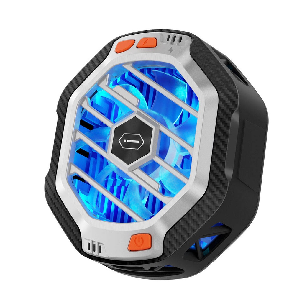 [RNZ-TA95400] Wiwu Wi-R001 15W M-safe Şarj Özellikli RGB Işıklı Telefon Soğutucu Fan