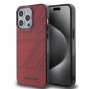 Apple iPhone 15 Pro Max Uyumlu Kılıf AMG Orjinal Lisanslı Çift Katmanlı Dörtgen Desenli Kapak