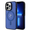 Apple iPhone 15 Pro Max Uyumlu Kılıf BMW Orjinal Lisanslı M-safe Şarj Özellikli IML Baskı Logolu Buzlu Mat Kapak