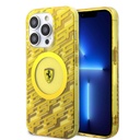 Apple iPhone 15 Pro Uyumlu Kılıf Ferrari Orjinal Lisanslı M-safe Şarj Özellikli Multi SF Kapak