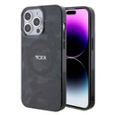 Apple iPhone 15 Pro Uyumlu Kılıf TUMI Orjinal Lisanslı M-safe Şarj Özellikli PC TPU Çift Katmanlı Kamuflaj Desenli Kapak