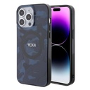 Apple iPhone 15 Pro Max Uyumlu Kılıf TUMI Orjinal Lisanslı M-safe Şarj Özellikli PC TPU Çift Katmanlı Kamuflaj Desenli Kapak