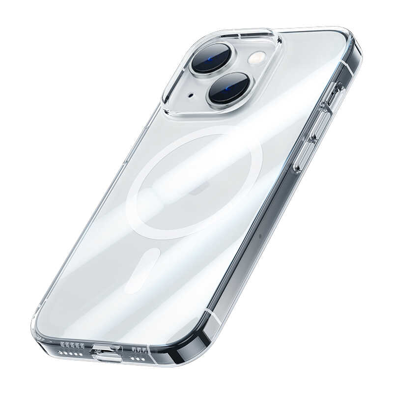 Apple iPhone 14 Uyumlu Kılıf Benks ​​​​​​Crystal Series Clear Kapak Ekran Koruyucu Hediyeli